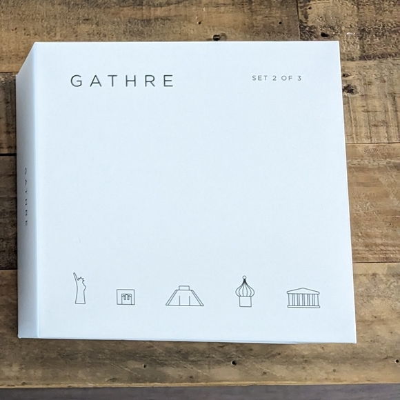 Gathre wooden landmarks kids toys BNIB Montessori - Picture 4 of 4